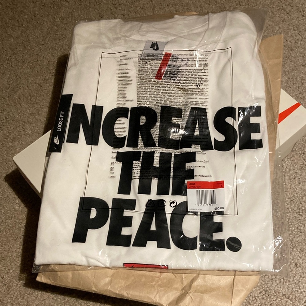 Stussy Nike shirt men’s large